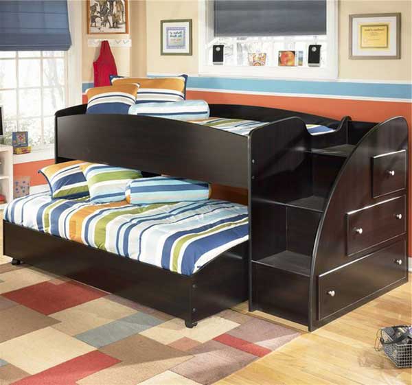 bedroom decoration bunk bed idea (16)