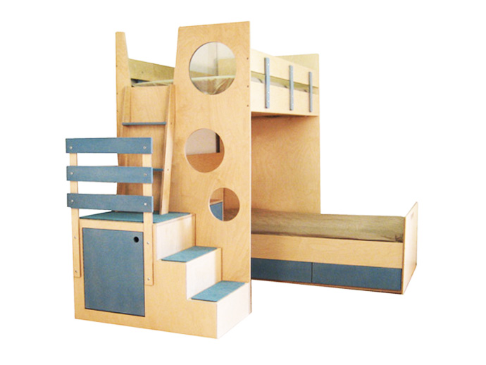 compact bed for interior idea design indoor bedroom (12)