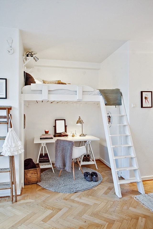 loft bright apartment room in sweden (1)