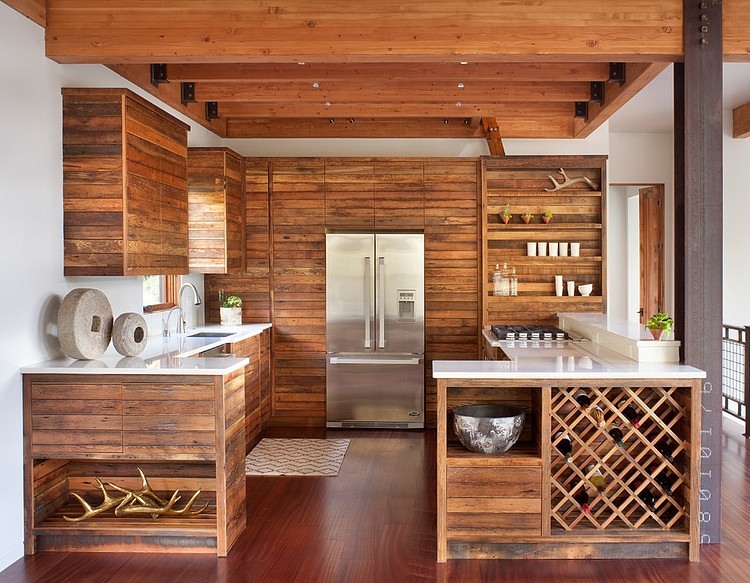 wooden interior design in montana resort (7)