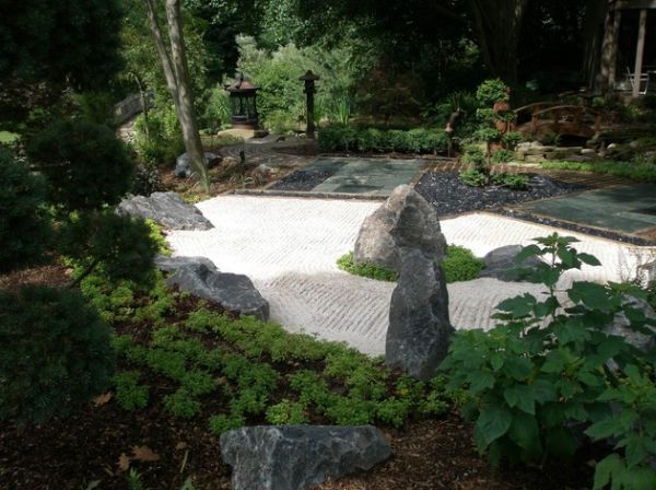 30 japanese garden ideas for decorating your house yard (30)