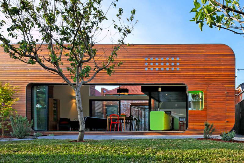 modern box compact house with vivid color in australia (2)
