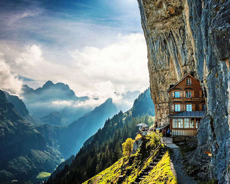 Äscher-Cliff-Switzerland