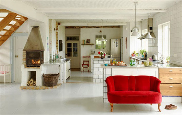 warm swedish country house with serene decoration for family (8)