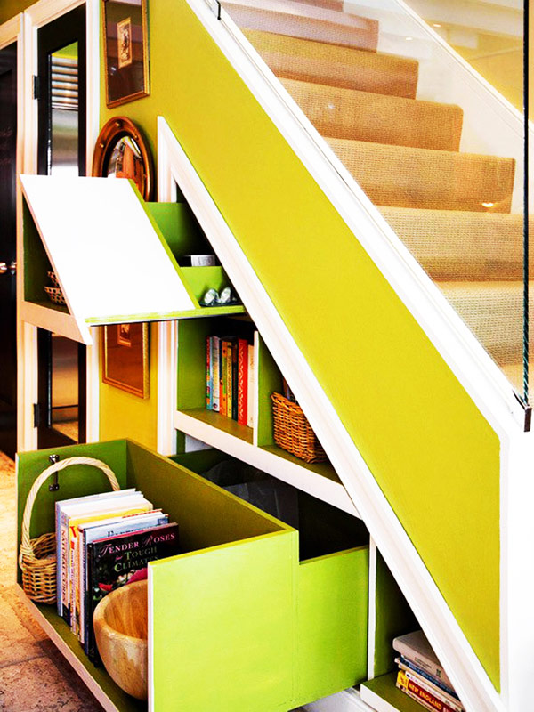 40 under stairs storage space and shelf ideas (38)