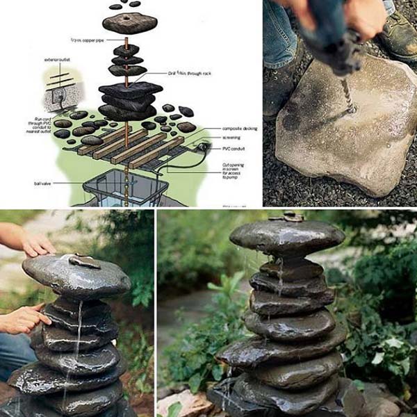 26 rock and stone for garden decorations  (13)