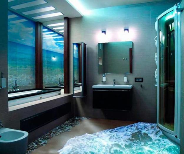 3D Floor Designs That Will Give You Bathroom Envy (1)