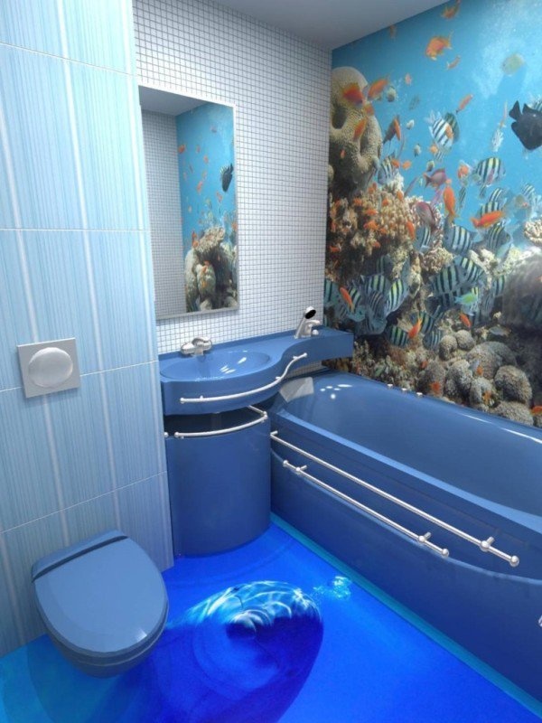 3D Floor Designs That Will Give You Bathroom Envy (6)