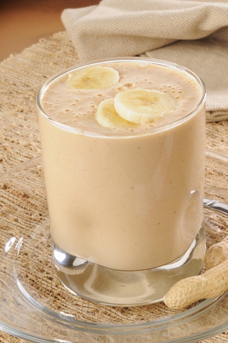 banana peanuts smoothie recipe
