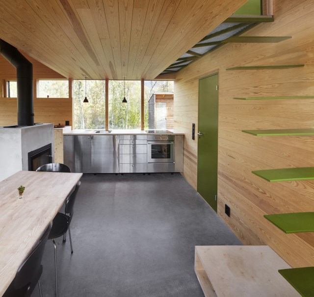 Cabin-Laksvatn-Hamran-Johansen-Arkitekter-Norway-Kitchen-Humble-Homes