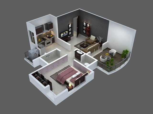 20 one bedroom house plans_18