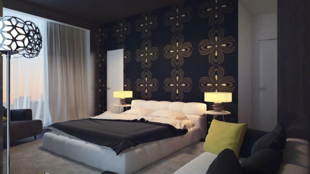 black-dark-brown-swirl-wall-feature-bedroom-my-design-review-1024x576