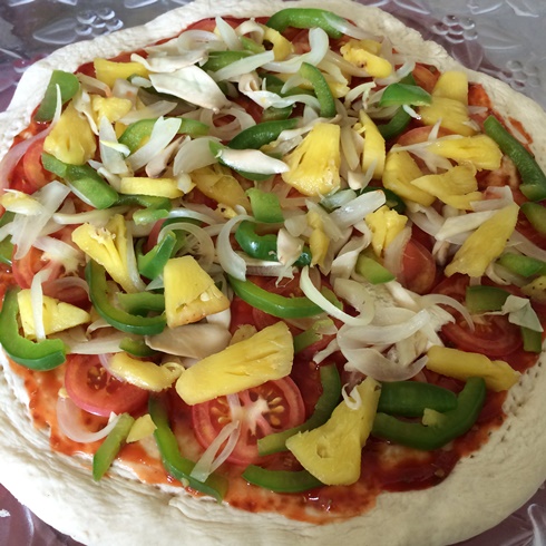 cheesy vegan pizza recipe (4)