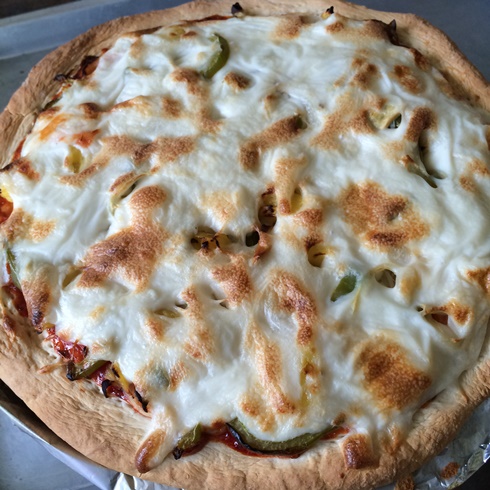cheesy vegan pizza recipe (8)