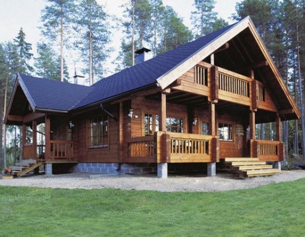 2 storey country wooden house (1)