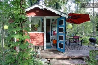 Hobbit hut rental in helsinki tiny house cabin cottage