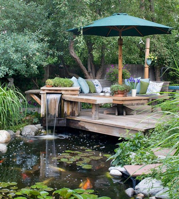 garden-pond-and-deck-ideas