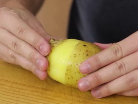 how to peel potato easily (5)