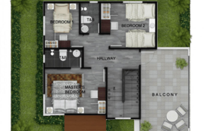 2 storey modern terrace house (7)