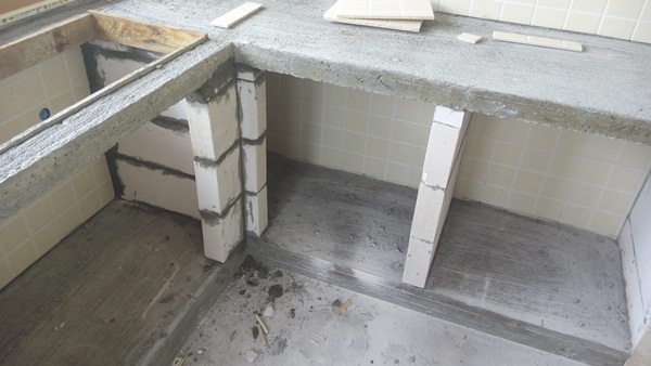 DIY kitchen concrete counter review (19)