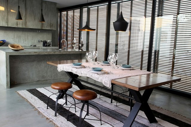 industrial-styled-kitchen-with-cool-pendant-lights