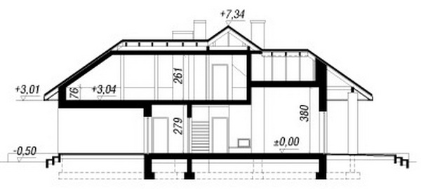 1 storey hip roof comfortable contemporary house (9)