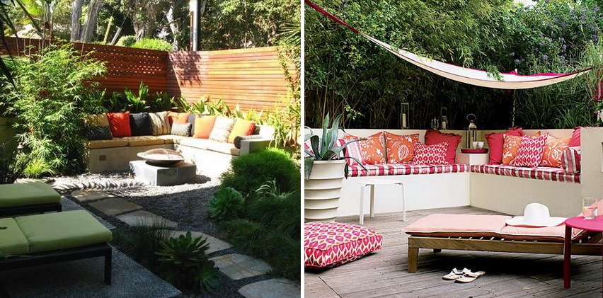 8 ideas to decorate small yard cover
