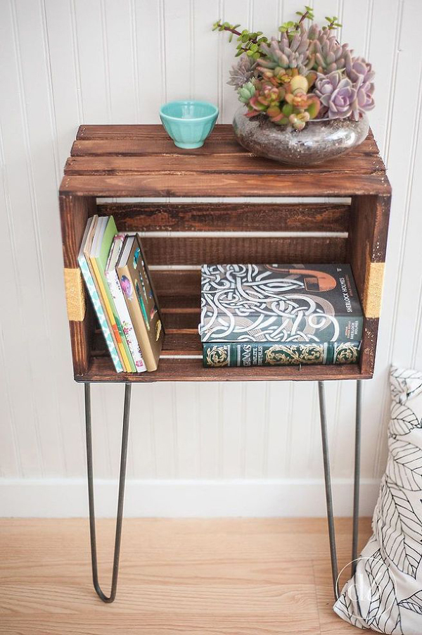 diy-wood-crate-console-table-and-shelf