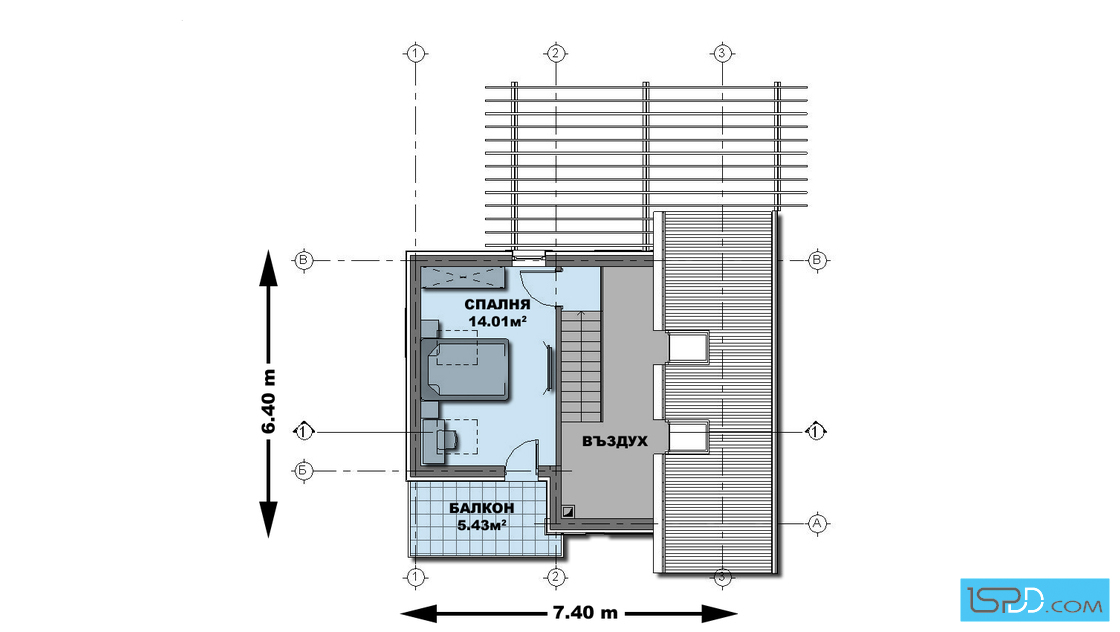 1-floor-small-concreted-wooden-house plan 2