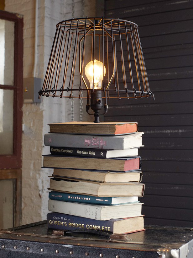 13 ideas to reuse old books for house decoration (4)