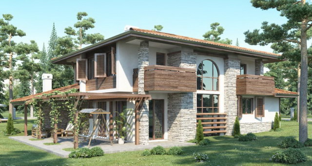 2-storey-forest-wooden-stoned-house (1)