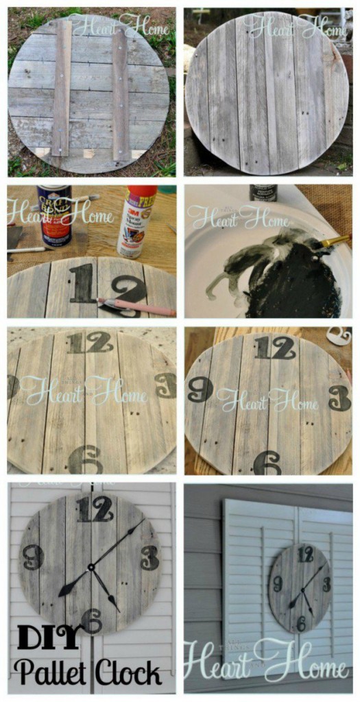 20 Ideas decorate walls with art on pallets (10)
