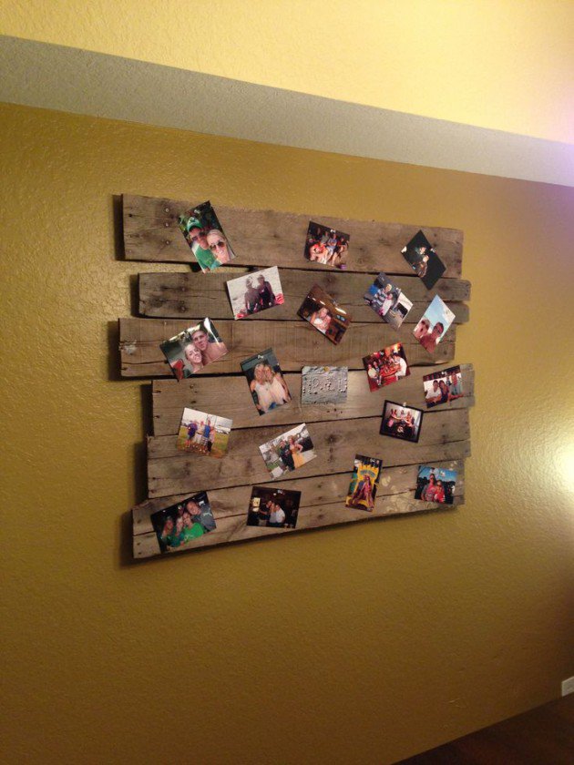 20 Ideas decorate walls with art on pallets (18)