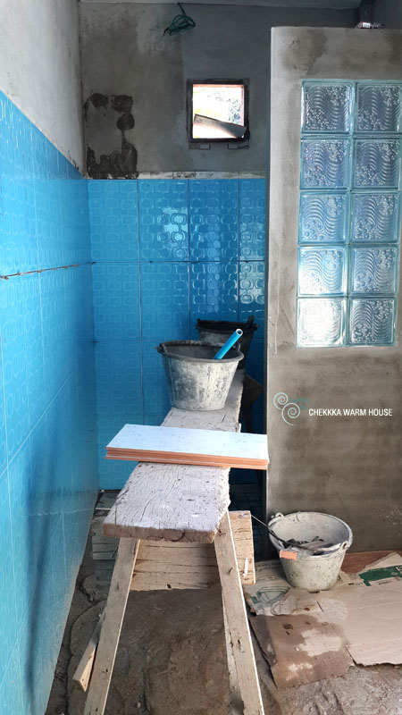 blue restroom renovation review (12)