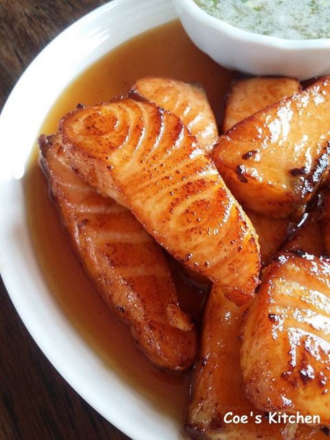 deep fried Salmon with fish sauce recipe (4)