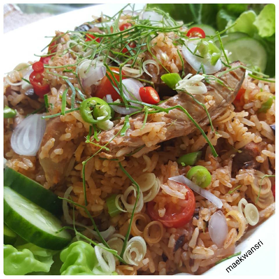 mackerel fried rice recipe (2)