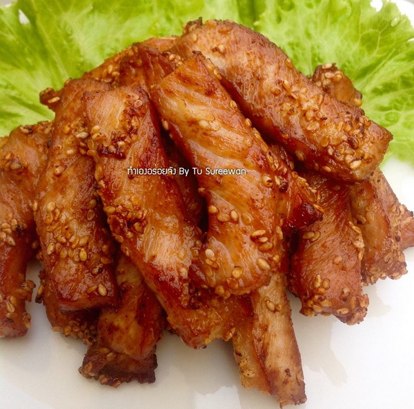 sesame fried pork recipe (7)