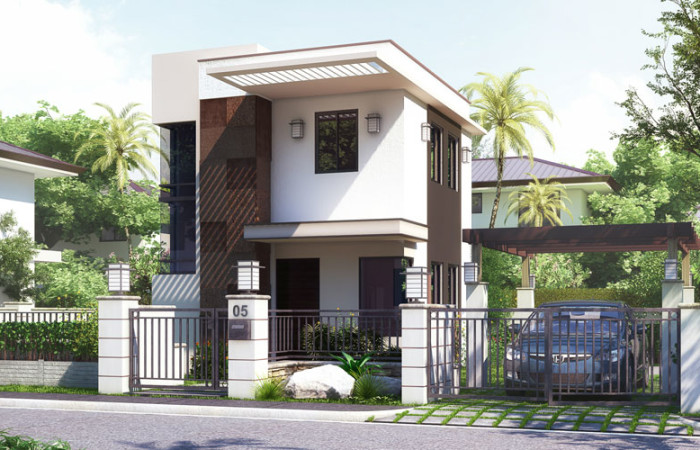 2 storey functionally small modern house (2)
