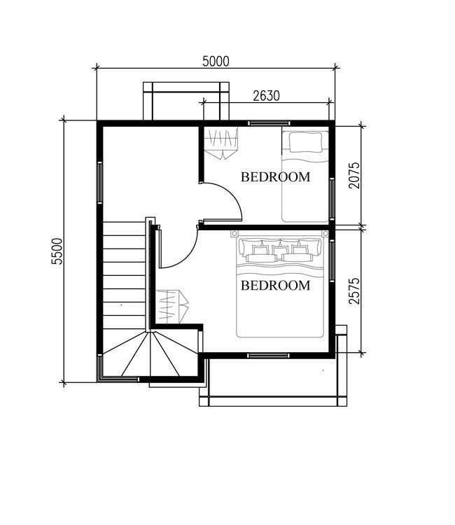 2 storey functionally small modern house (4)