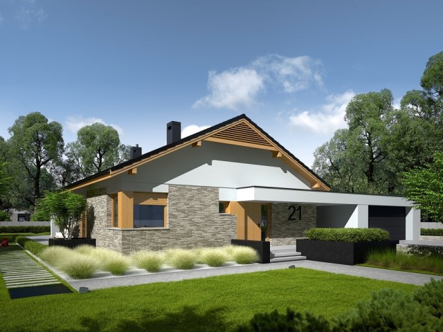 Contemporary House Simply large terrace (5)