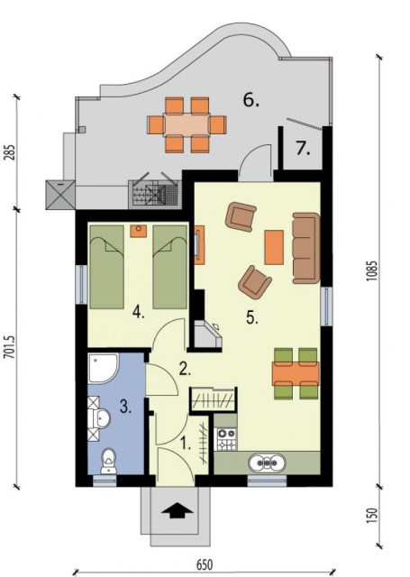 Contemporary compact home (6)