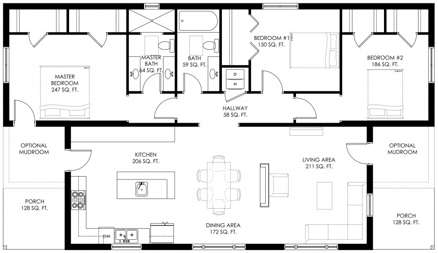 Modern house 3 bedrooms (1)