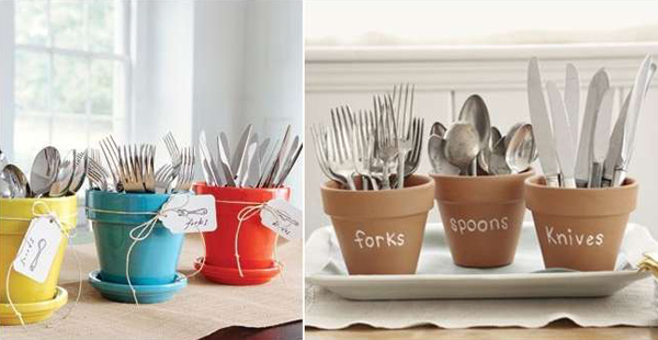 terracotta-pots-cutlery-storage-holders