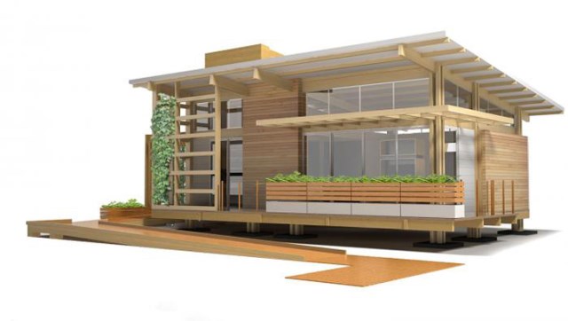 wooden Compact Modern Home (2)