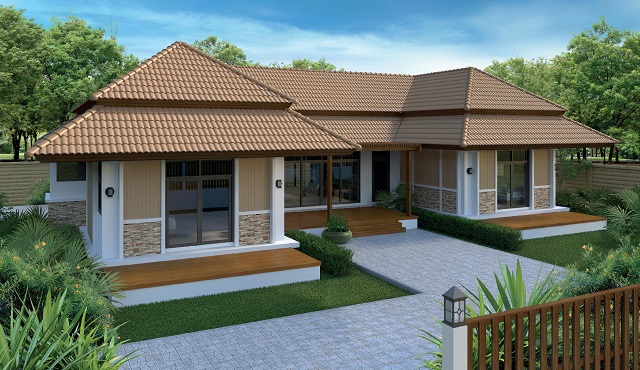 1 storey 3 bedroom nature family house (1)