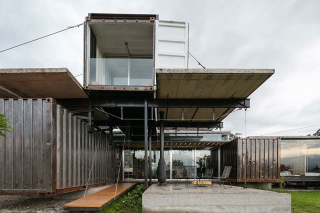container Modern house INDUSTRIAL style (2)