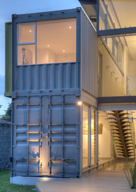container Modern Home Modern materials and shapes (7)