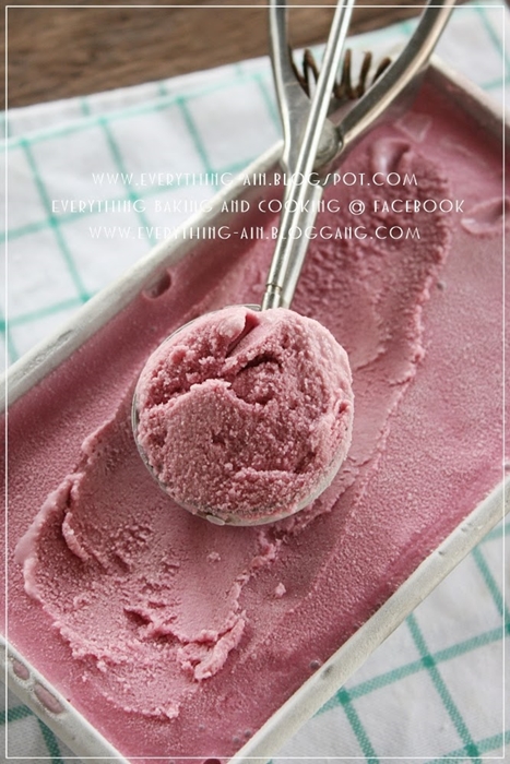 roselle ice cream homemade recipe (8)
