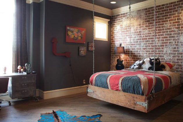 16-bedroom-designs-with-brick-walls (7)