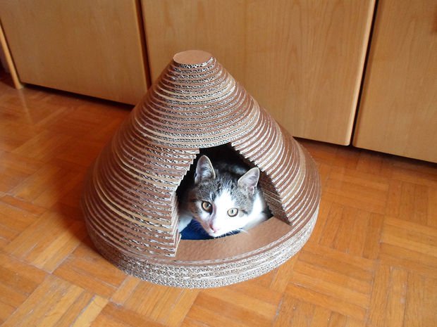 30-ideas-to-make-cool-cozy-bed-for-cat (15)